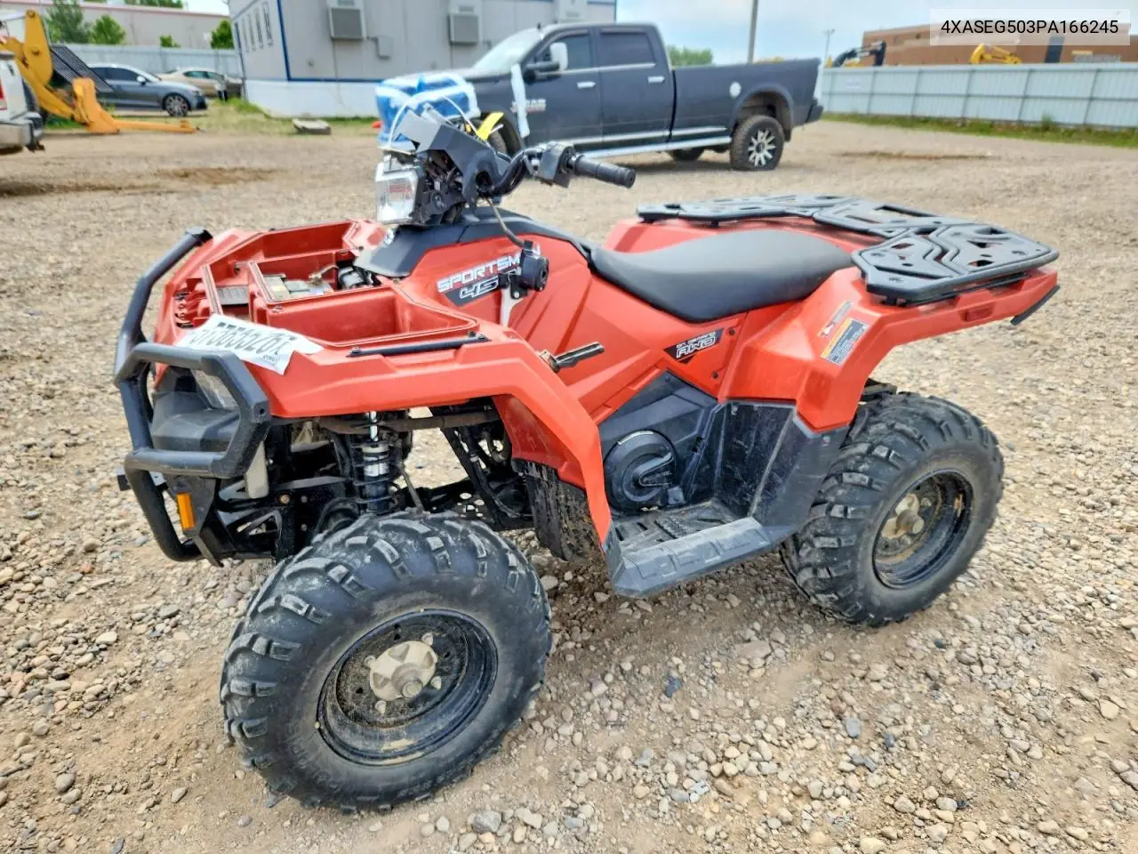 2023 Polaris Sportsman 450 Atv VIN: 4XASEG503PA166245 Lot: 57585526