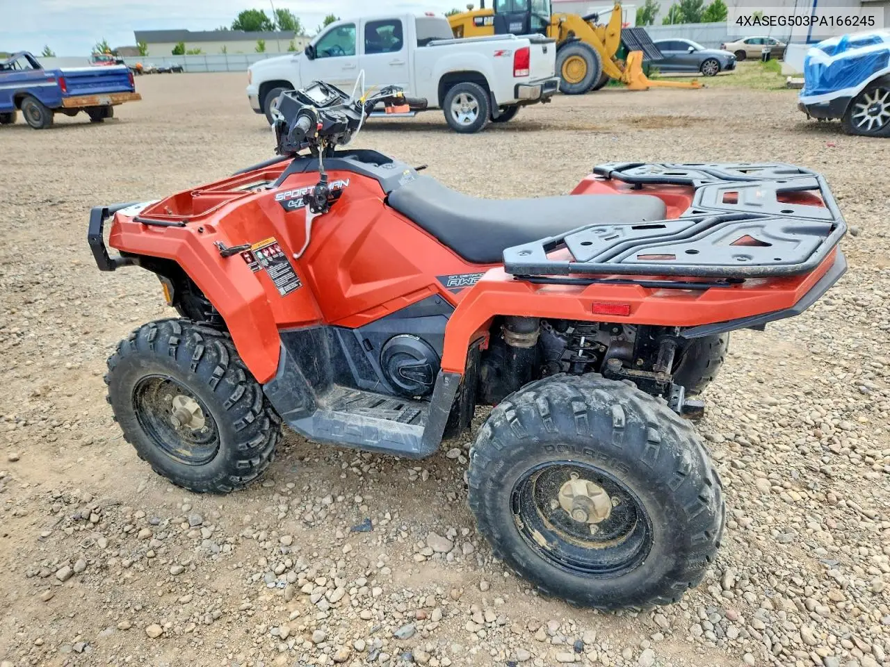 2023 Polaris Sportsman 450 Atv VIN: 4XASEG503PA166245 Lot: 57585526