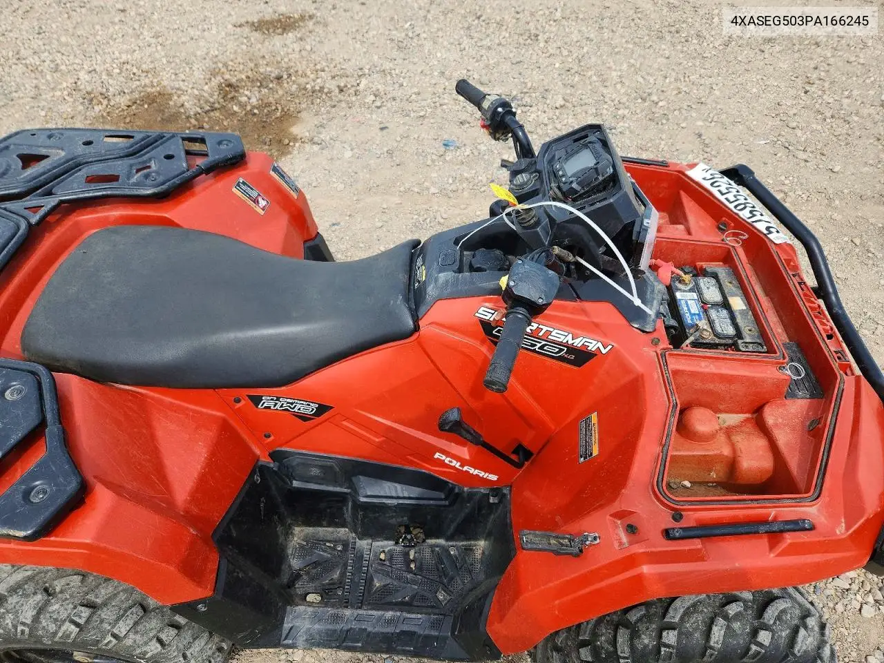 2023 Polaris Sportsman 450 Atv VIN: 4XASEG503PA166245 Lot: 57585526