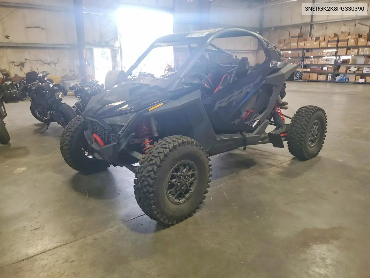 2023 Polaris Rzr Utility Vehicle VIN: 3NSRGK2K8PG330390 Lot: 58117396