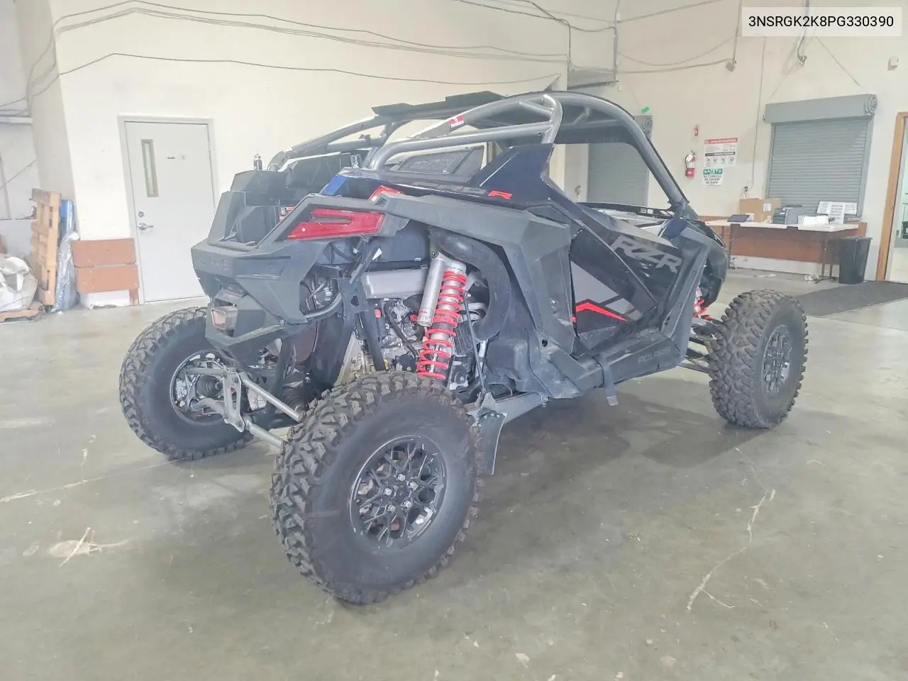 2023 Polaris Rzr Utility Vehicle VIN: 3NSRGK2K8PG330390 Lot: 58117396
