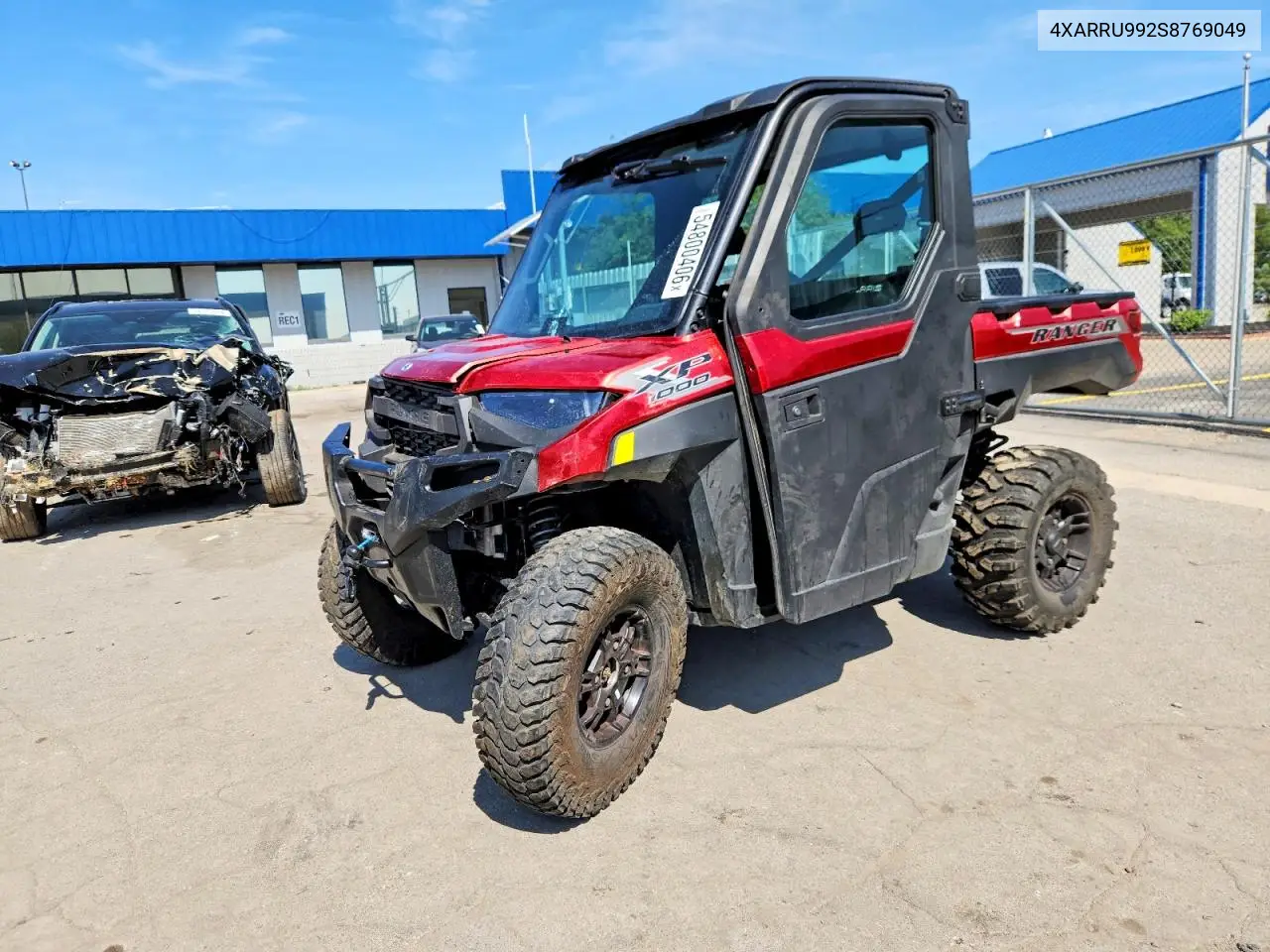2024 Polaris Ranger Xp 1000 Utility Vehicle VIN: 4XARRU992S8769049 Lot: 54800406