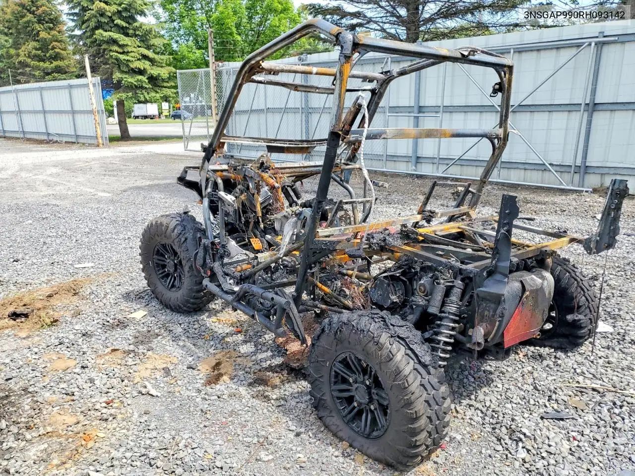 2024 Polaris General Utility Vehicle VIN: 3NSGAP990RH093142 Lot: 55126246