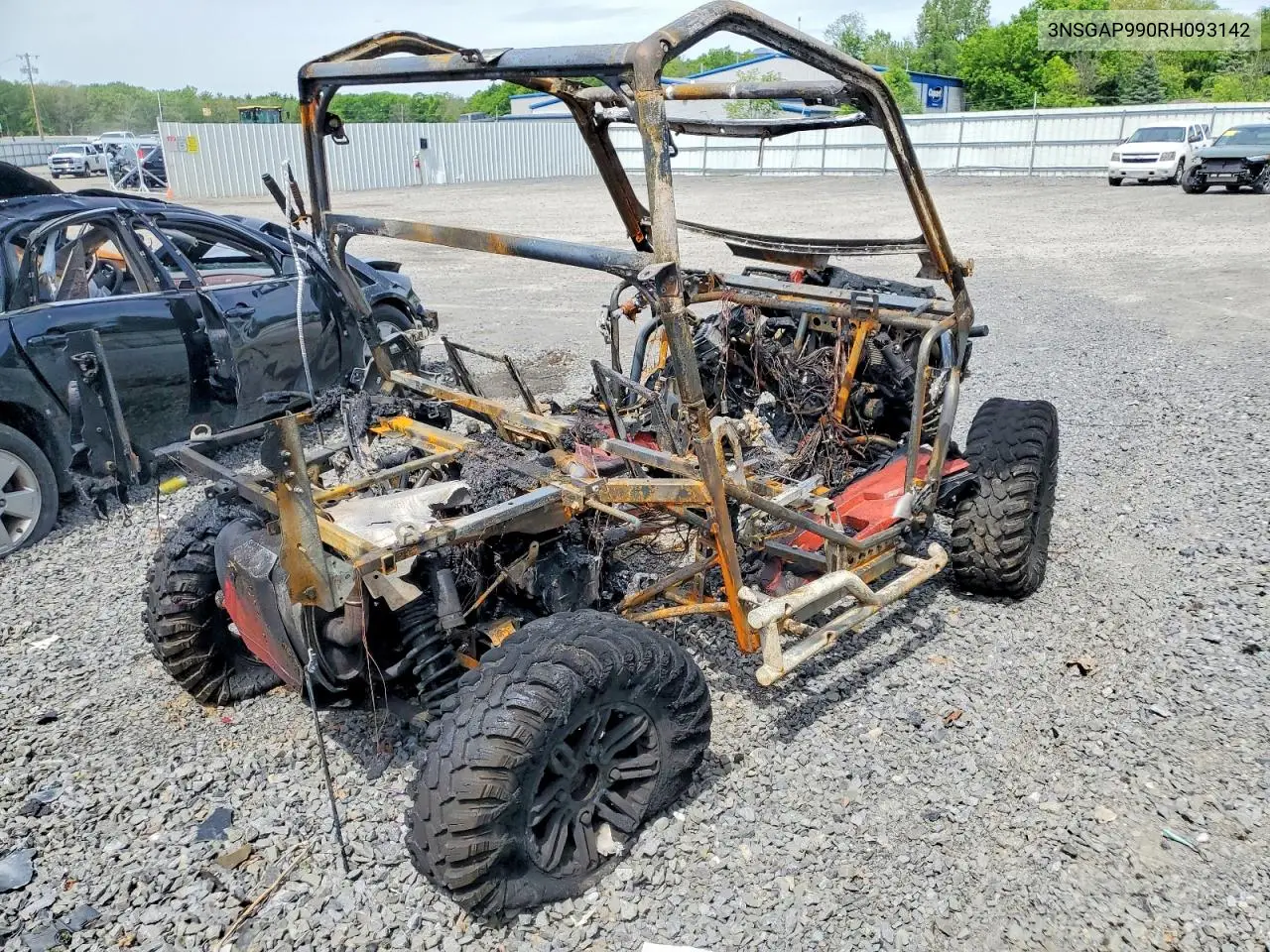 2024 Polaris General Utility Vehicle VIN: 3NSGAP990RH093142 Lot: 55126246