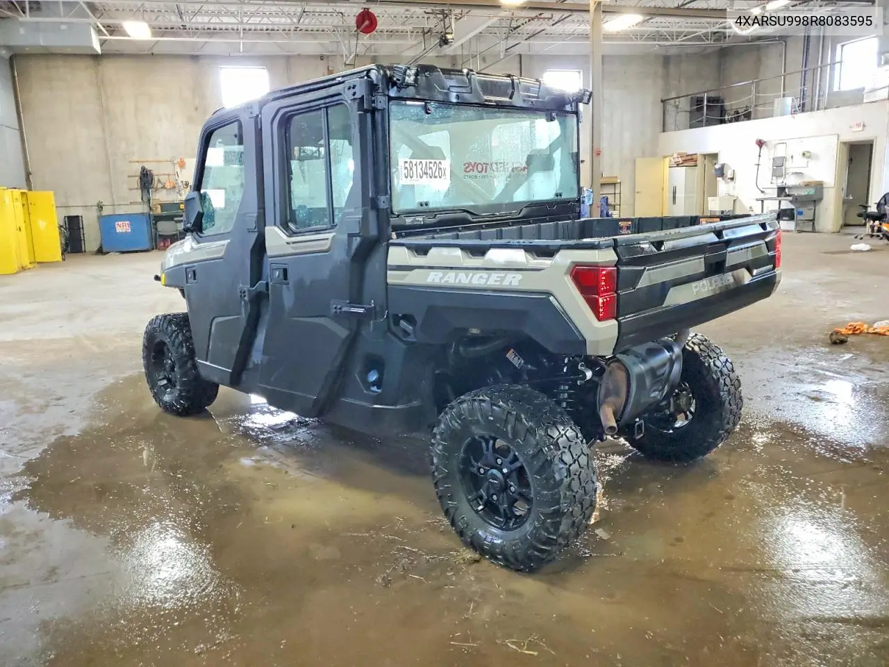 2024 Polaris Ranger 1000 Xp Utility Vehicle VIN: 4XARSU998R8083595 Lot: 58134526