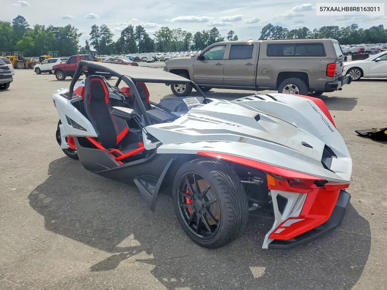 2024 Polaris Slingshot Roush Edition VIN: 57XAALHB8R8163011 Lot: 58553636