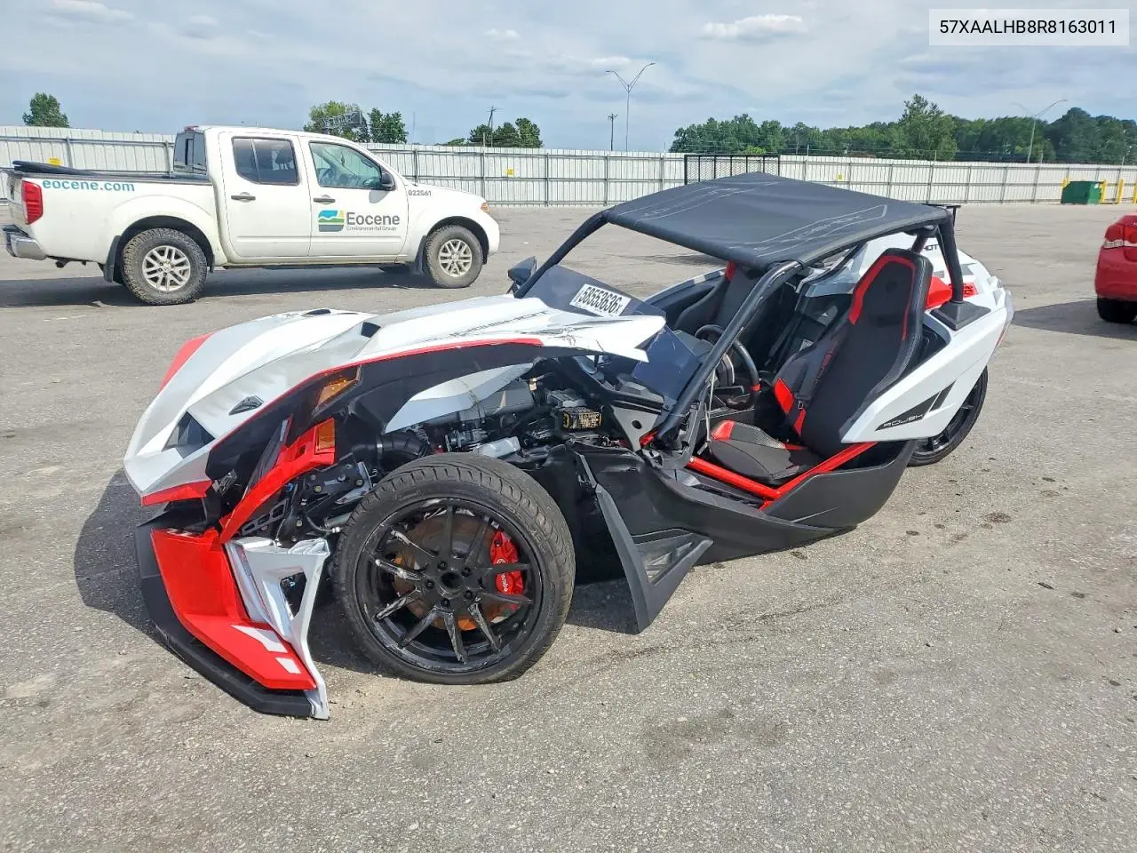 2024 Polaris Slingshot Roush Edition VIN: 57XAALHB8R8163011 Lot: 58553636
