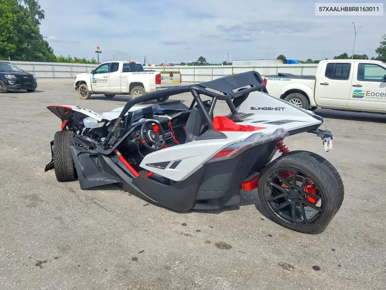 2024 Polaris Slingshot Roush Edition VIN: 57XAALHB8R8163011 Lot: 58553636