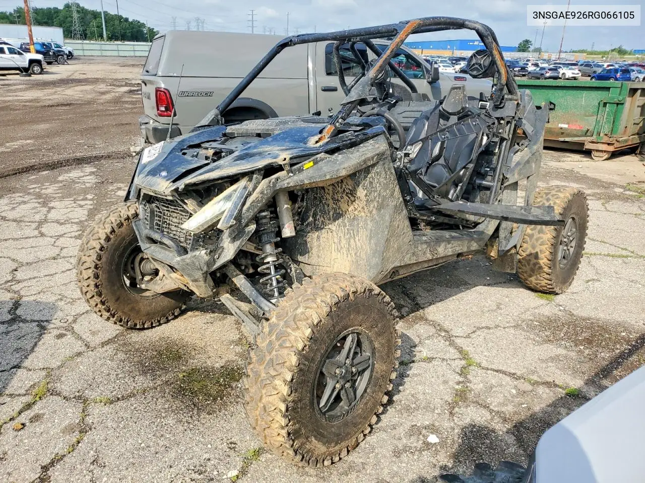 2024 Polaris Rzr Turbo R Sport VIN: 3NSGAE926RG066105 Lot: 58762576