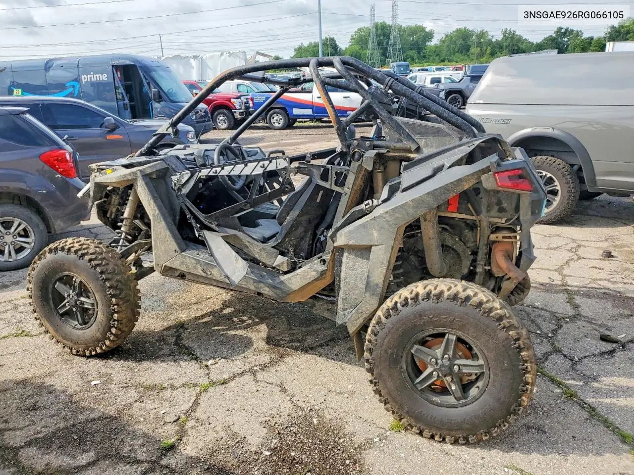 2024 Polaris Rzr Turbo R Sport VIN: 3NSGAE926RG066105 Lot: 58762576