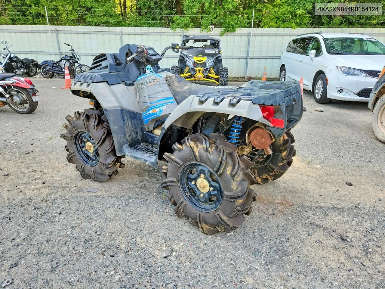 2024 Polaris Sportsman Atv VIN: 4XASXN854RB154124 Lot: 59243496