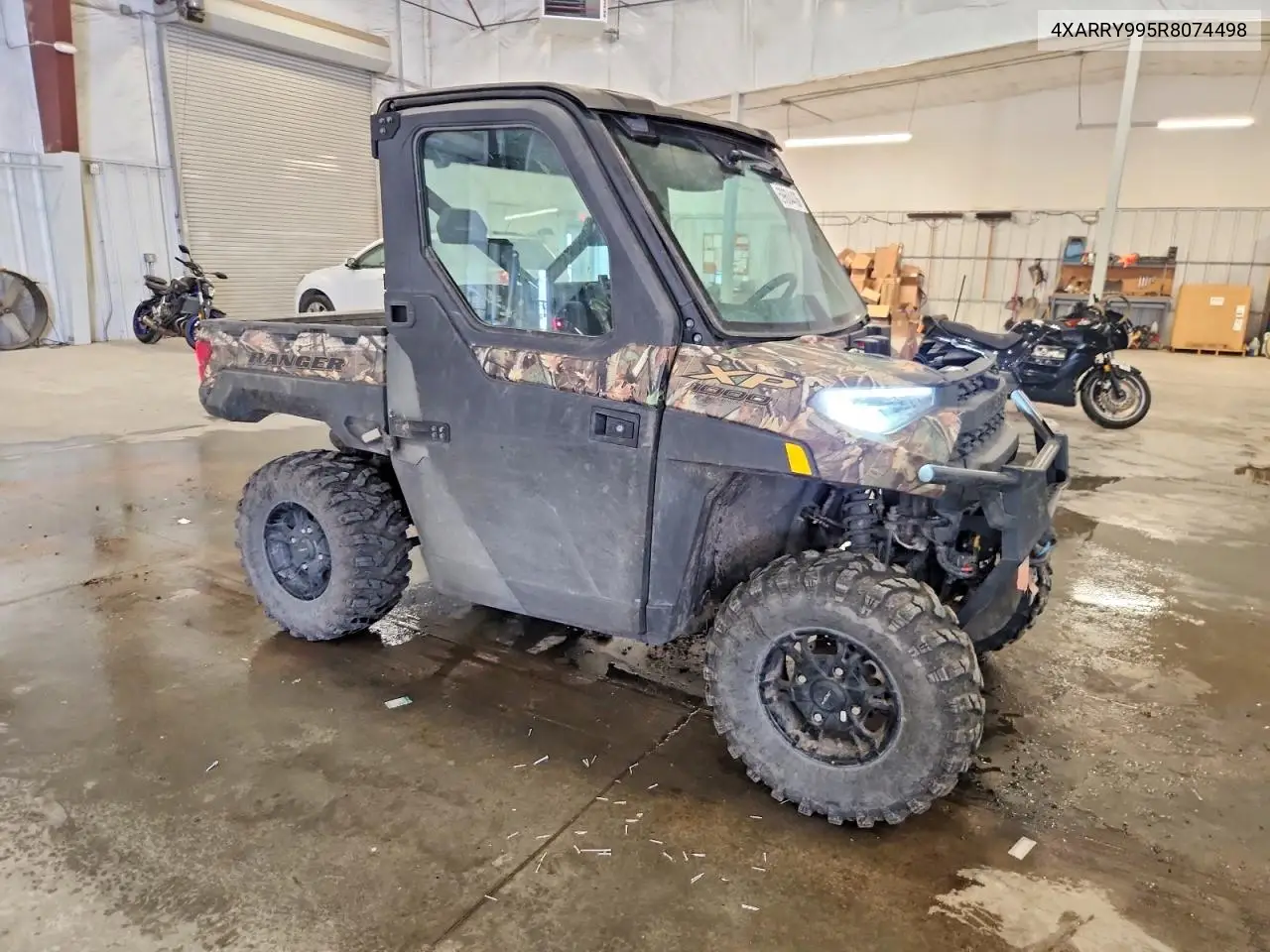 2024 Polaris Ranger Xp 1000 Utility Vehicle VIN: 4XARRY995R8074498 Lot: 59604436