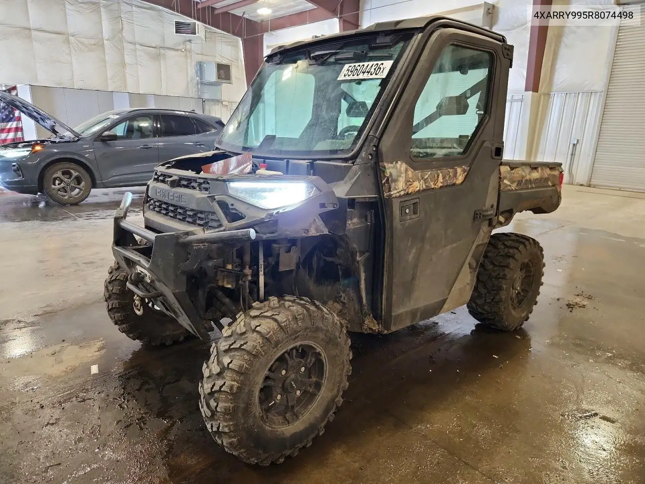 2024 Polaris Ranger Xp 1000 Utility Vehicle VIN: 4XARRY995R8074498 Lot: 59604436