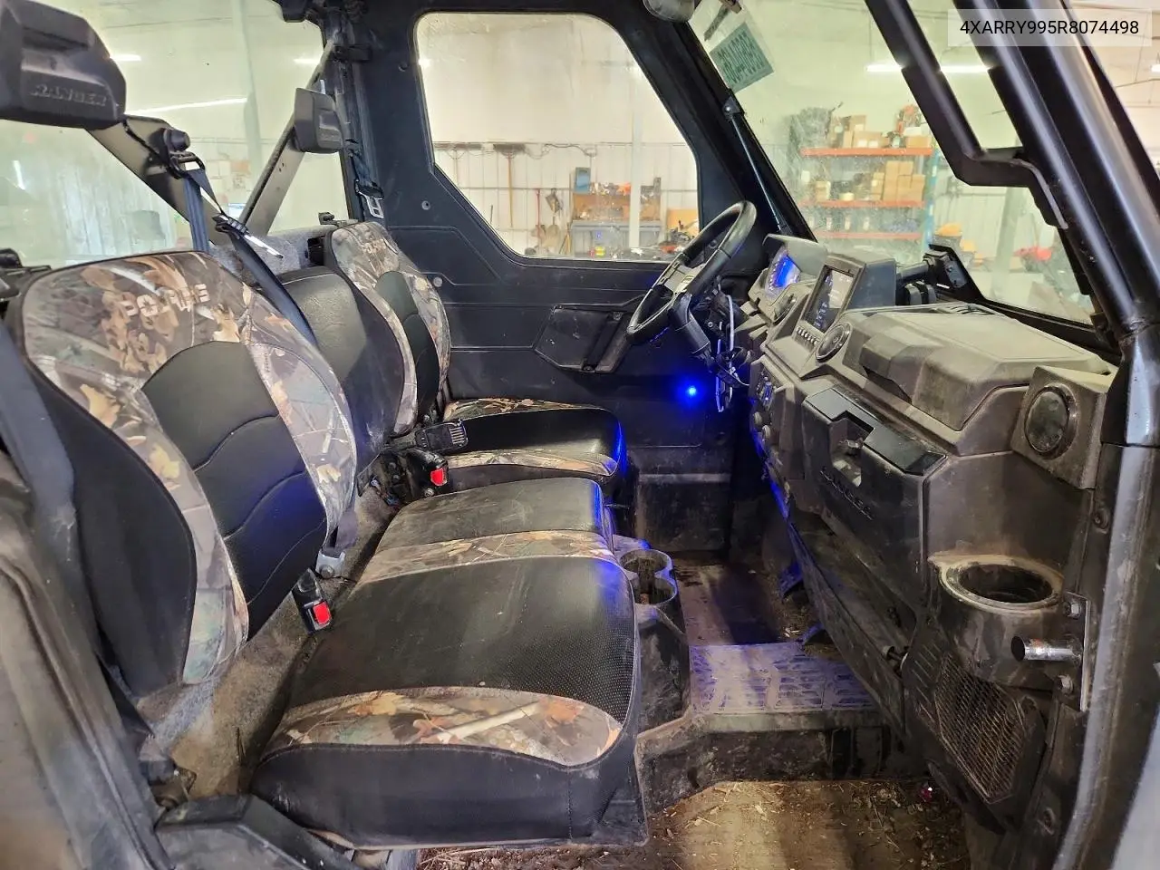 2024 Polaris Ranger Xp 1000 Utility Vehicle VIN: 4XARRY995R8074498 Lot: 59604436