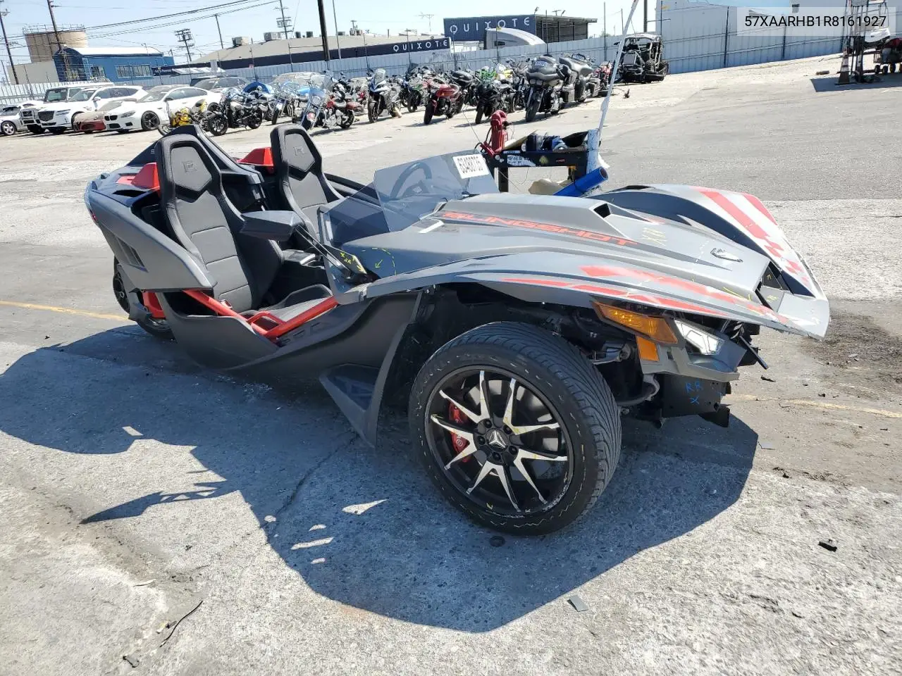 2024 Polaris Slingshot R VIN: 57XAARHB1R8161927 Lot: 63488735