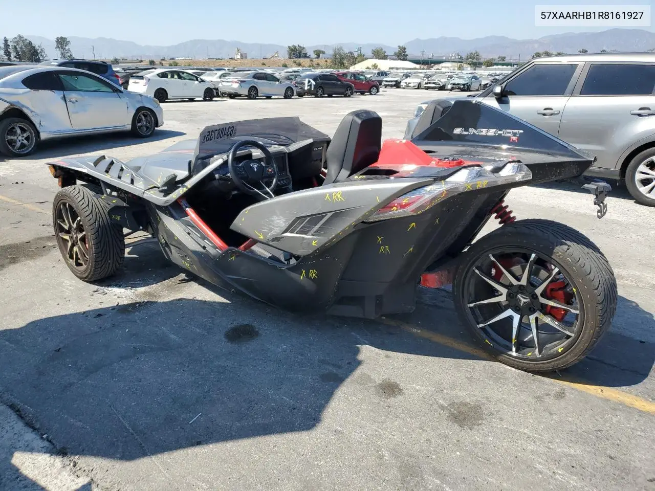 2024 Polaris Slingshot R VIN: 57XAARHB1R8161927 Lot: 63488735