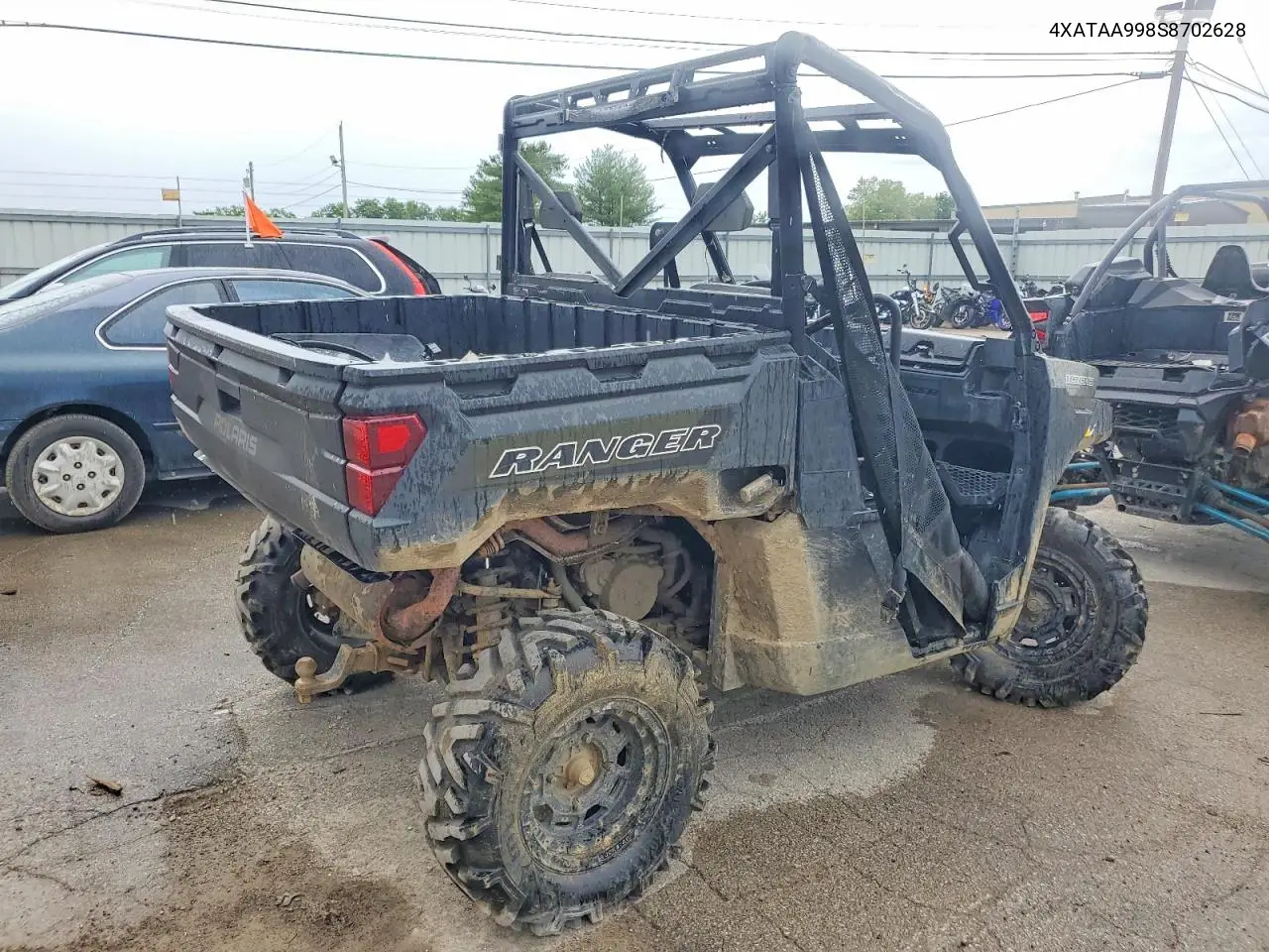2025 Polaris Ranger Utility Vehicle VIN: 4XATAA998S8702628 Lot: 55358196