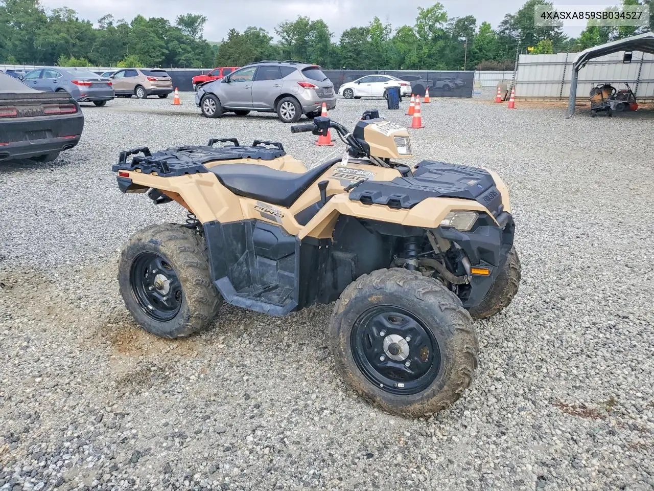 2025 Polaris Sportsman 850 Atv VIN: 4XASXA859SB034527 Lot: 57488256