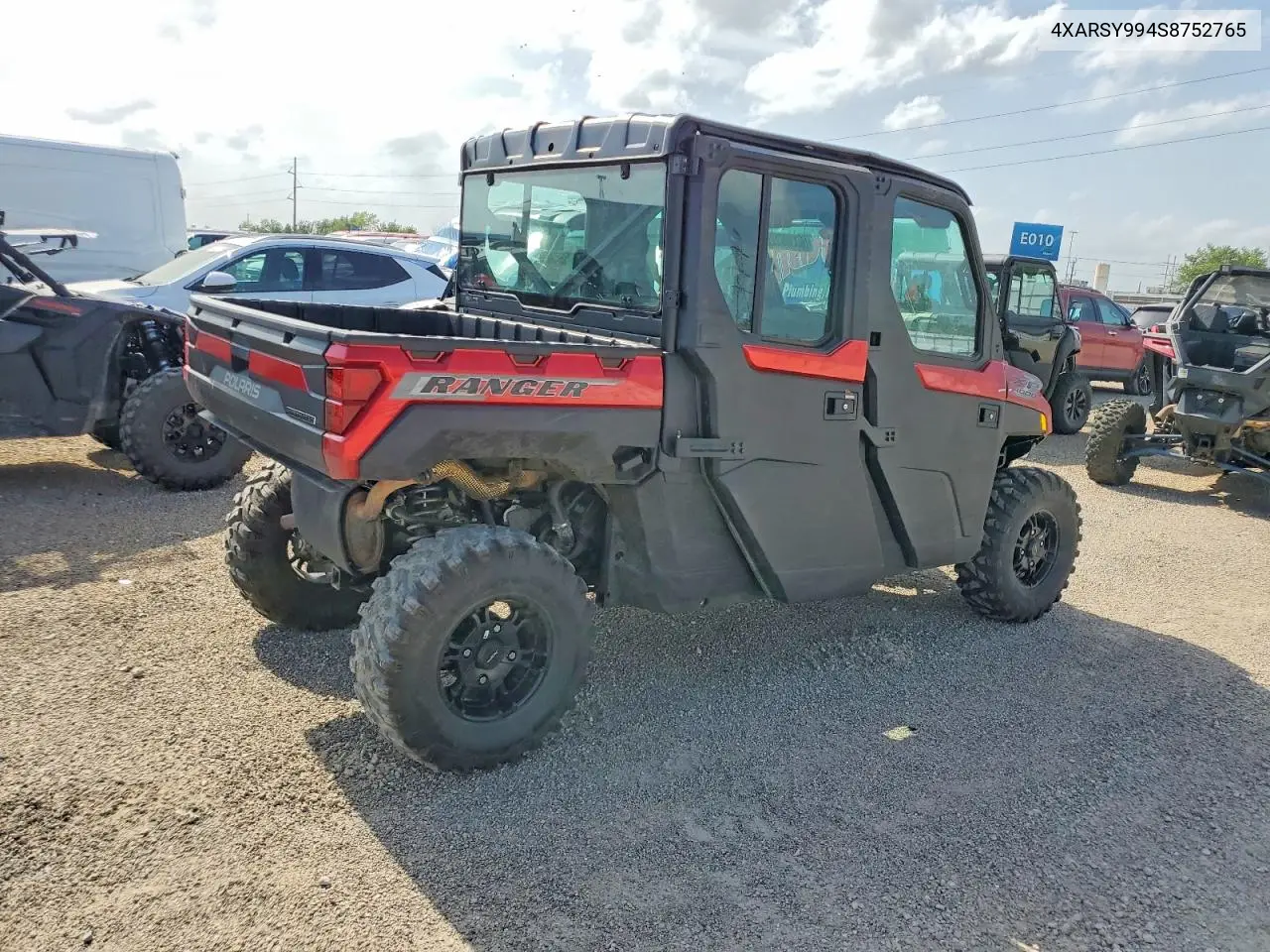 2025 Polaris Ranger Crew Xp 1000 Northstar Ultimate VIN: 4XARSY994S8752765 Lot: 59365156