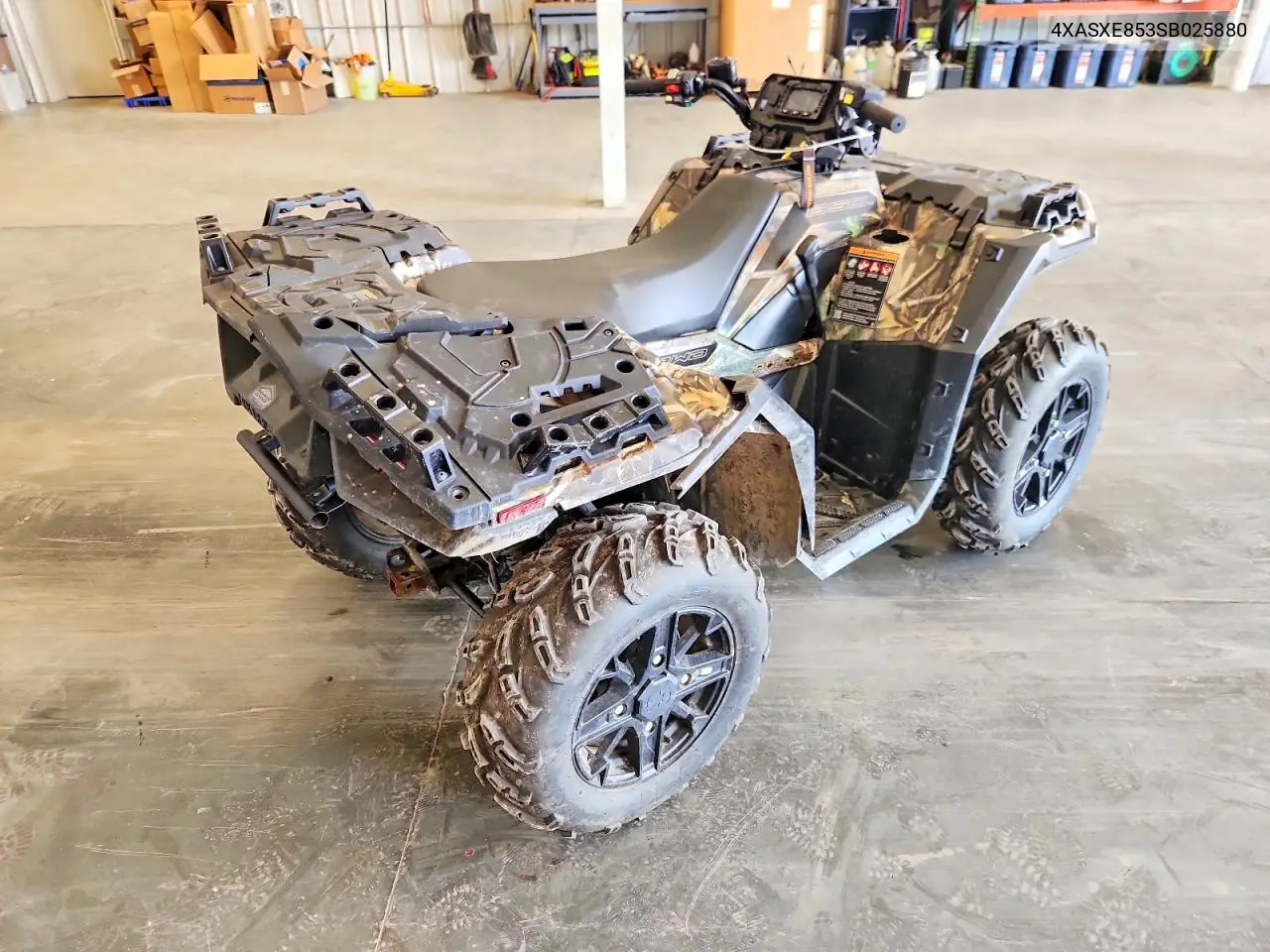 2025 Polaris Sporstman VIN: 4XASXE853SB025880 Lot: 61564916