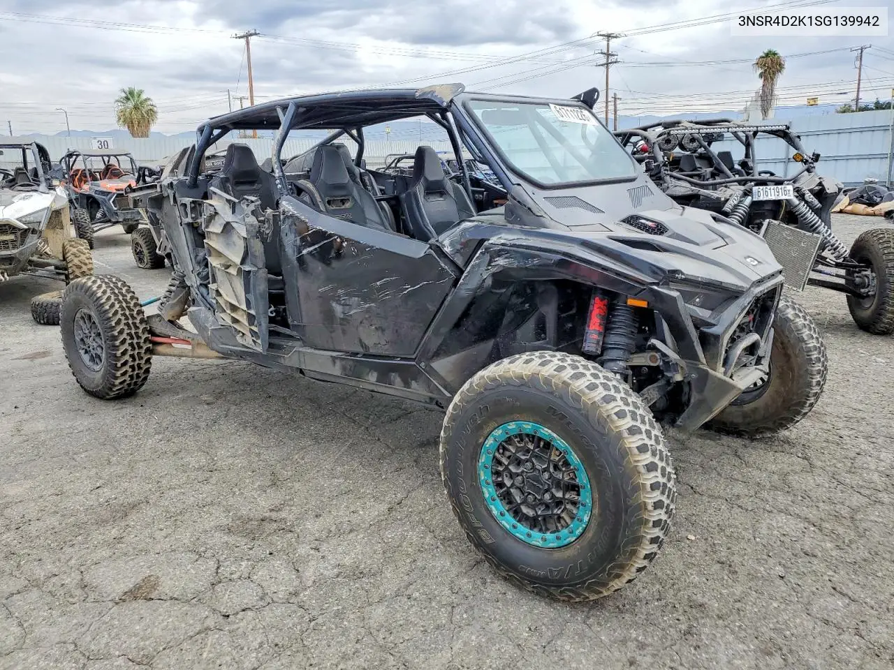 2025 Polaris Pro R Ultimate VIN: 3NSR4D2K1SG139942 Lot: 61711226