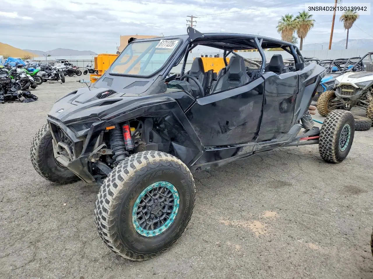 2025 Polaris Pro R Ultimate VIN: 3NSR4D2K1SG139942 Lot: 61711226