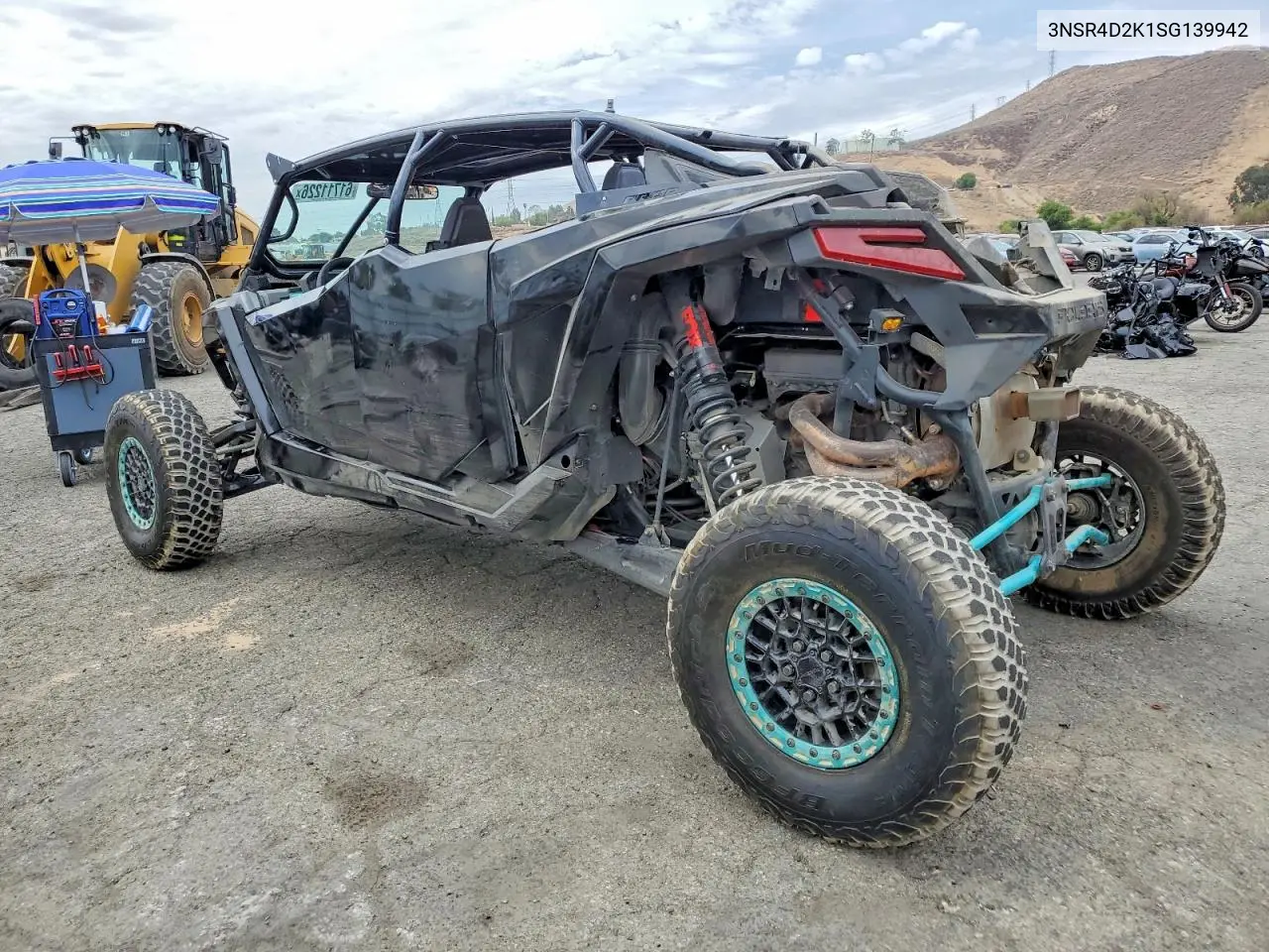 2025 Polaris Pro R Ultimate VIN: 3NSR4D2K1SG139942 Lot: 61711226