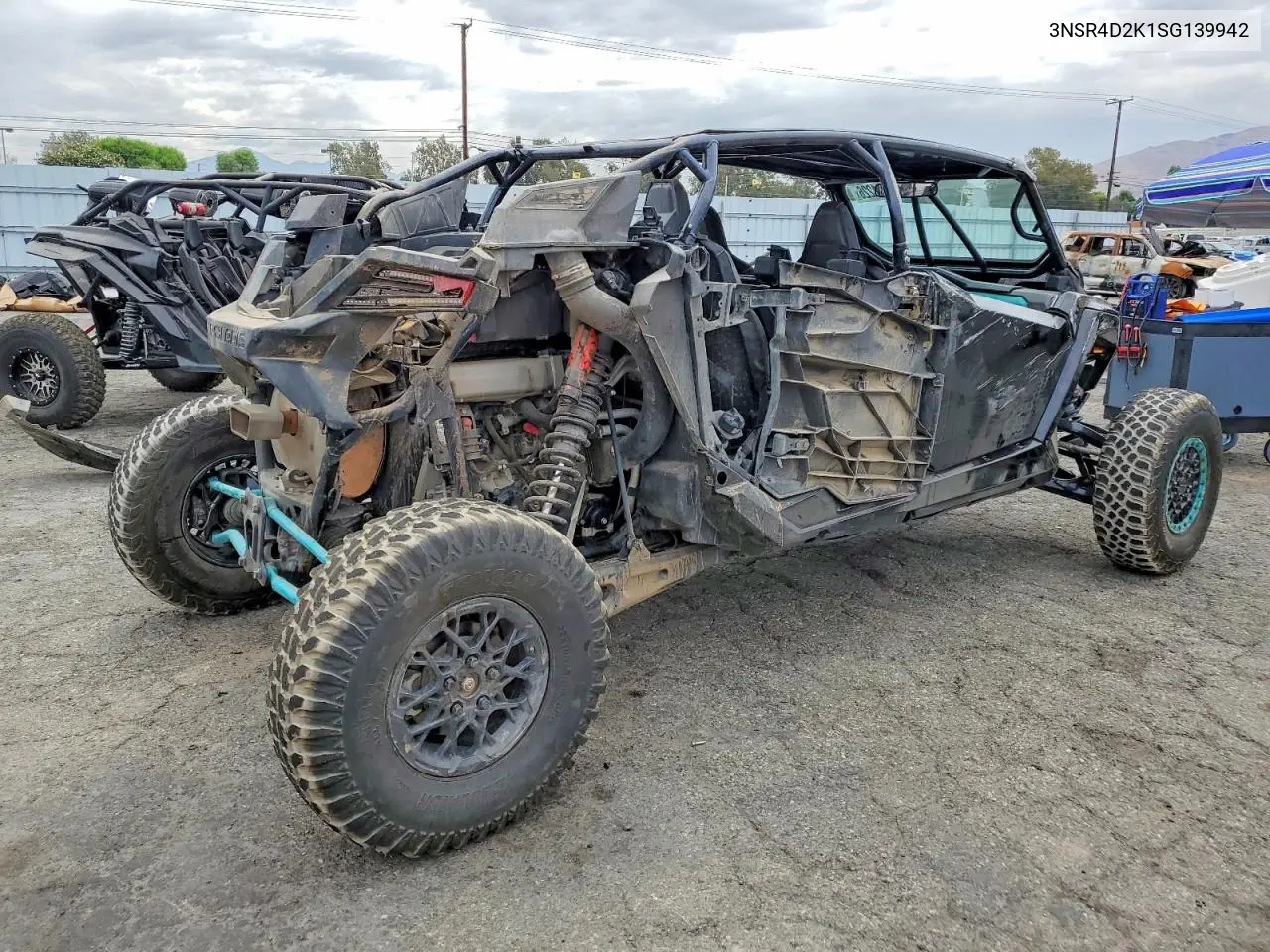 2025 Polaris Pro R Ultimate VIN: 3NSR4D2K1SG139942 Lot: 61711226