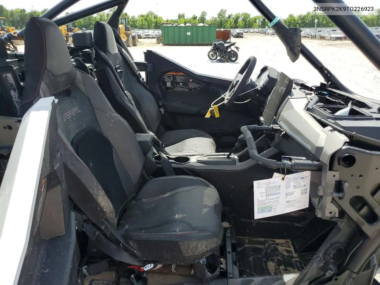 2026 Polaris Rzr Pro R Utility Vehicle VIN: 3NSRPK2K9TG226923 Lot: 57938226