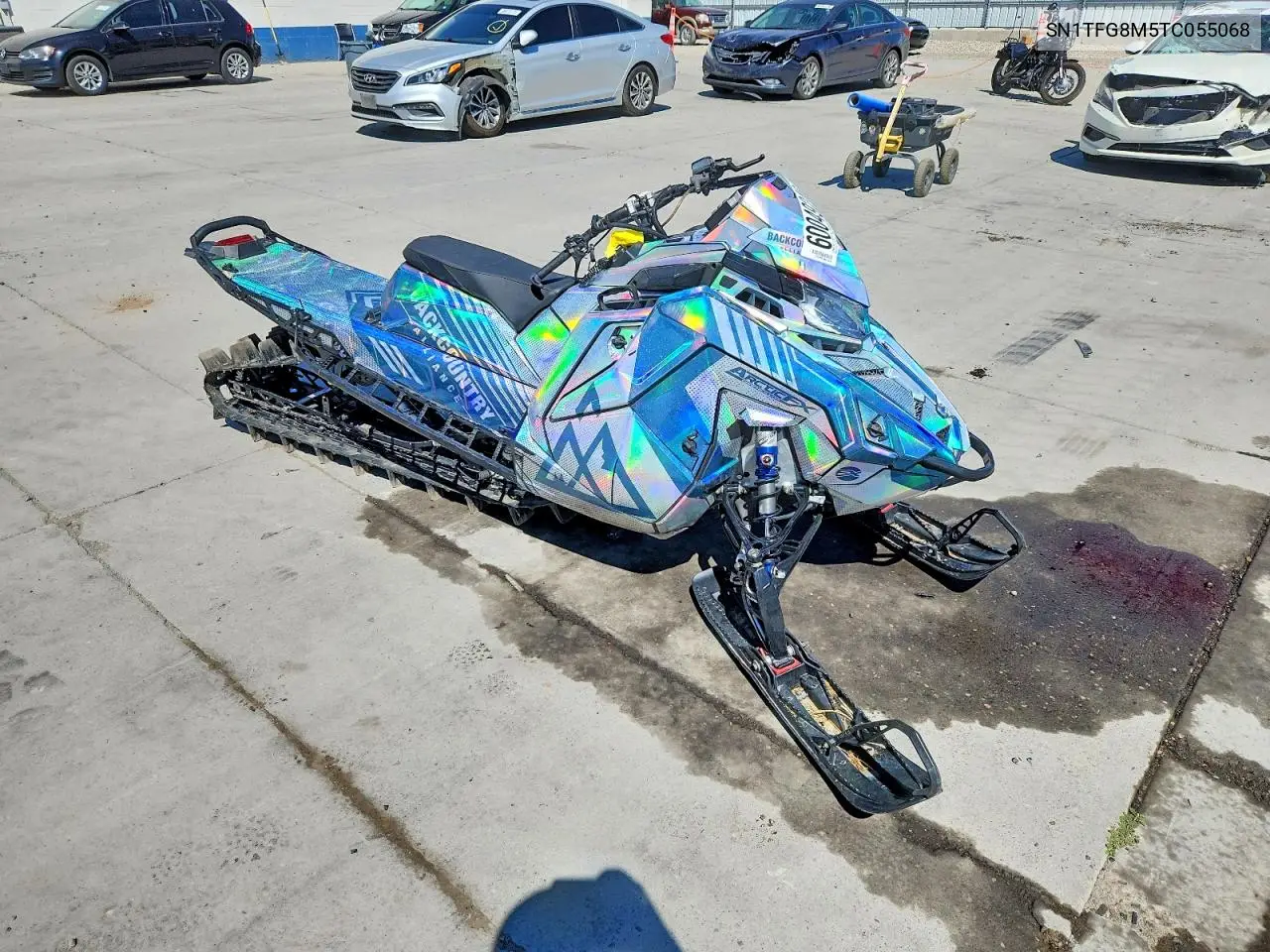 2026 Polaris Rmk Khaos 850 VIN: SN1TFG8M5TC055068 Lot: 60049246