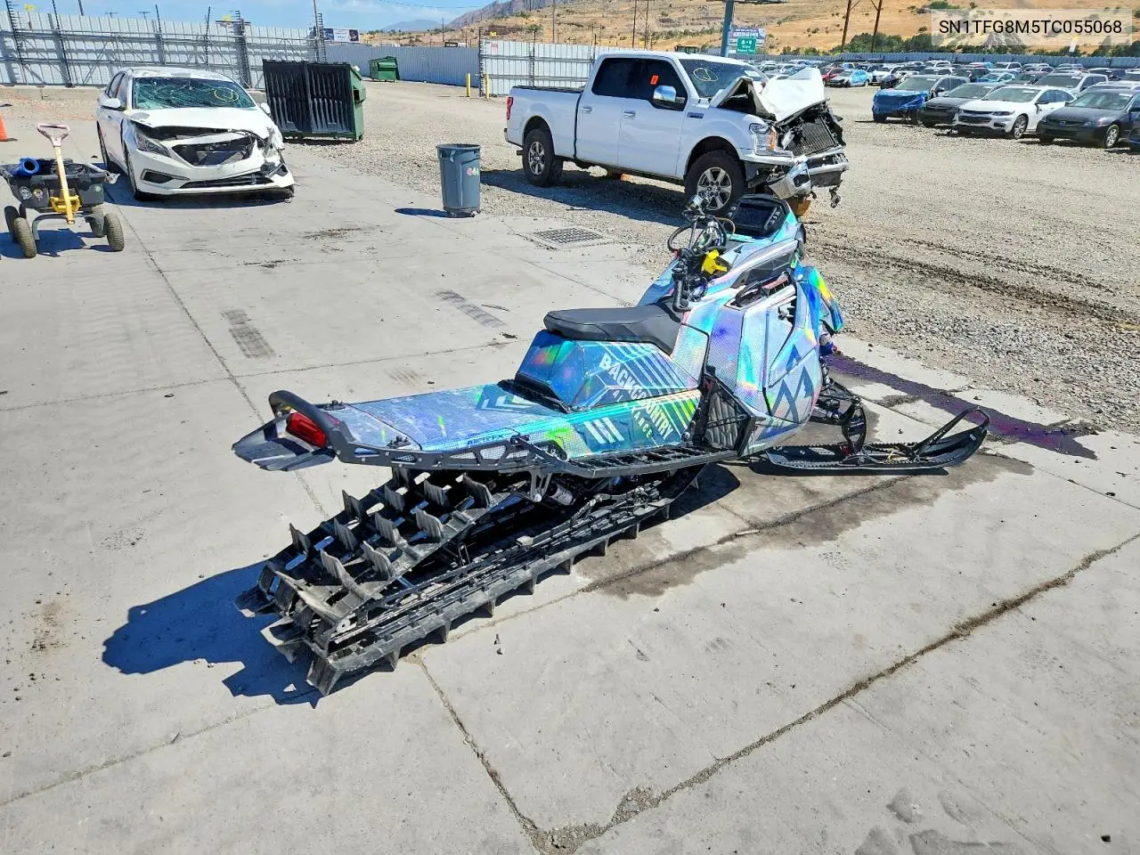 2026 Polaris Rmk Khaos 850 VIN: SN1TFG8M5TC055068 Lot: 60049246