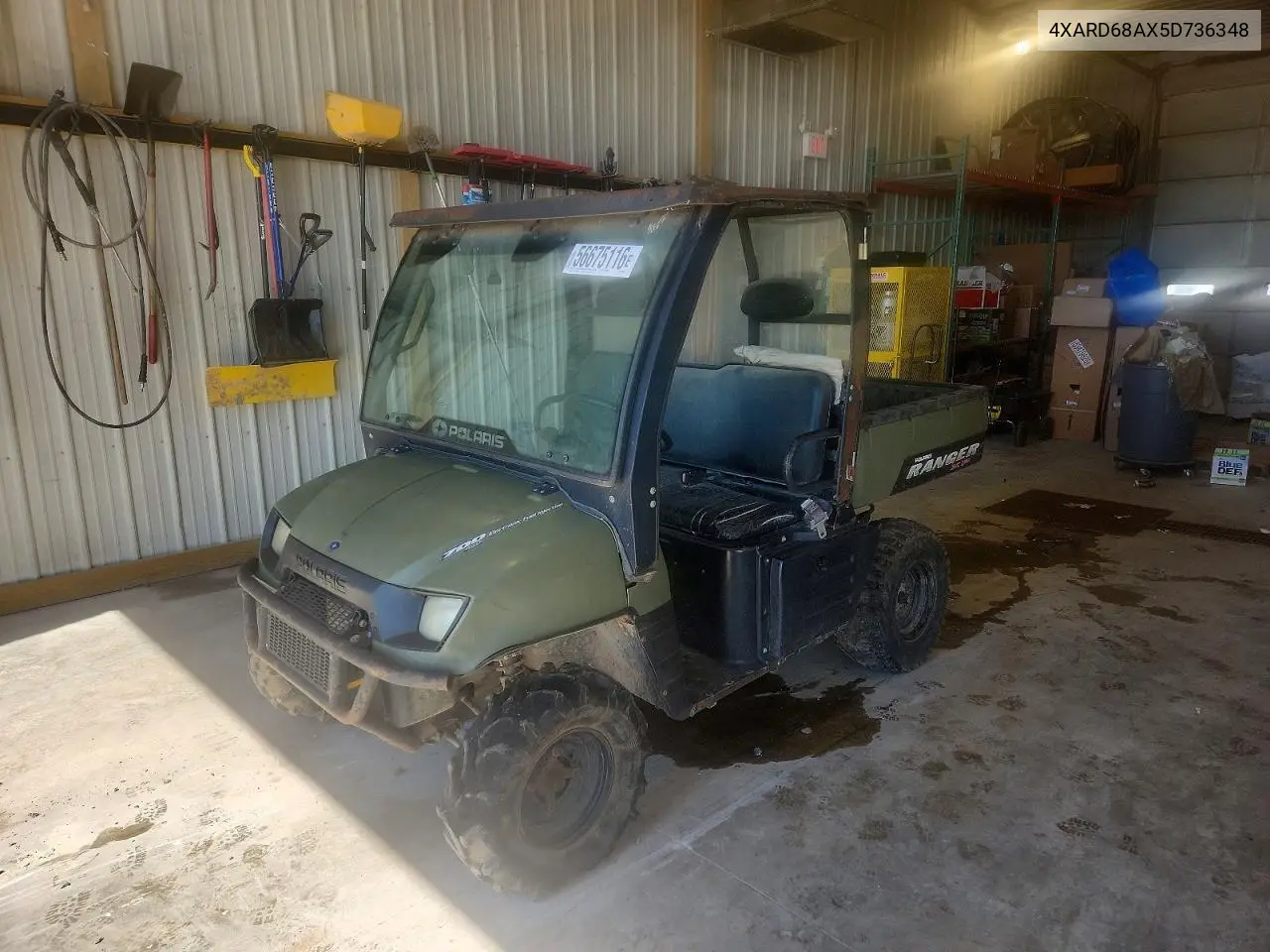 2005 Pols Ranger Xp Utility Vehicle VIN: 4XARD68AX5D736348 Lot: 56675116