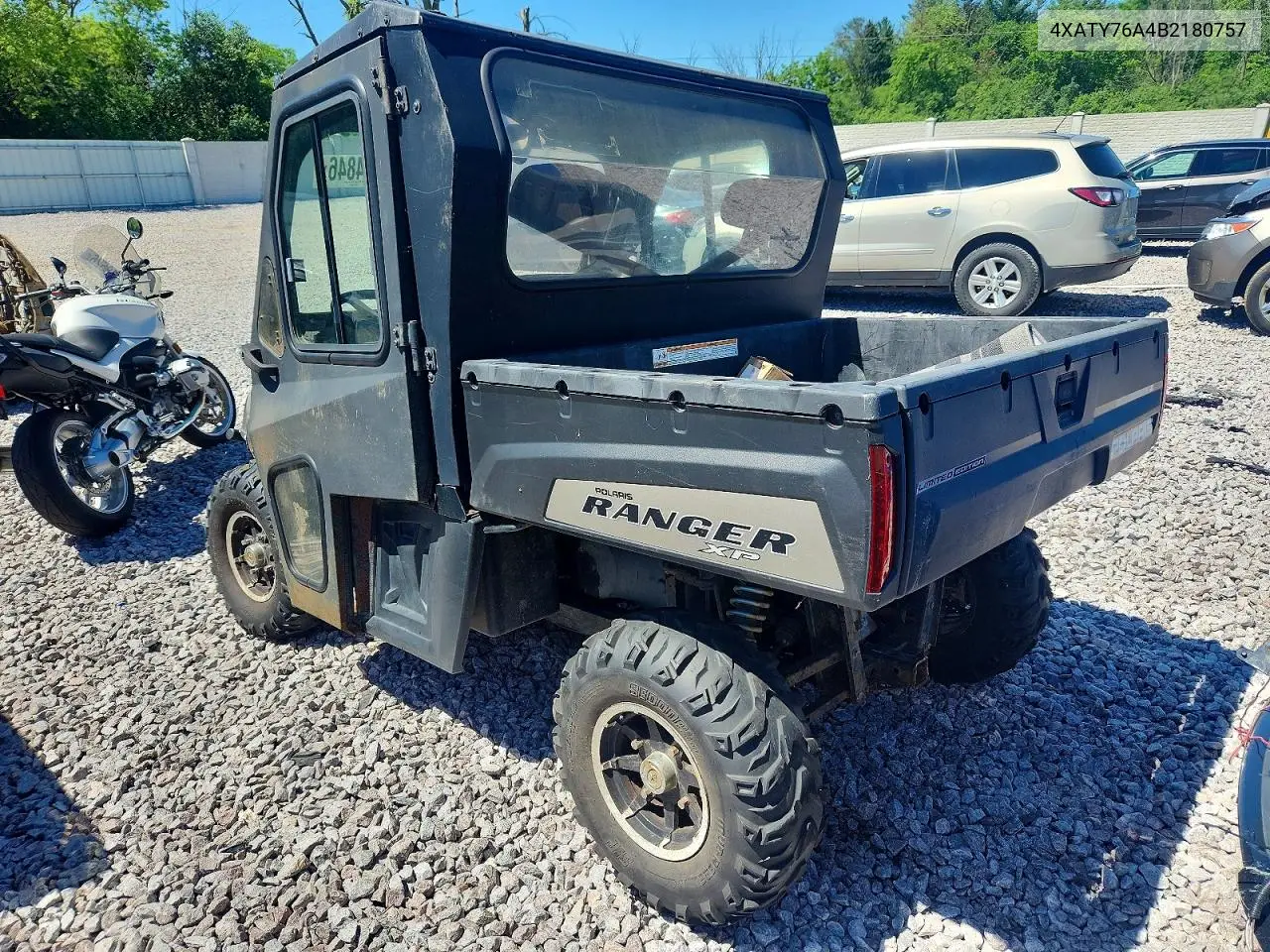 2011 Polaris Ranger Utility Vehicle VIN: 4XATY76A4B2180757 Lot: 56524846