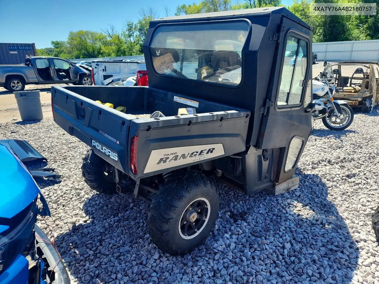 2011 Polaris Ranger Utility Vehicle VIN: 4XATY76A4B2180757 Lot: 56524846