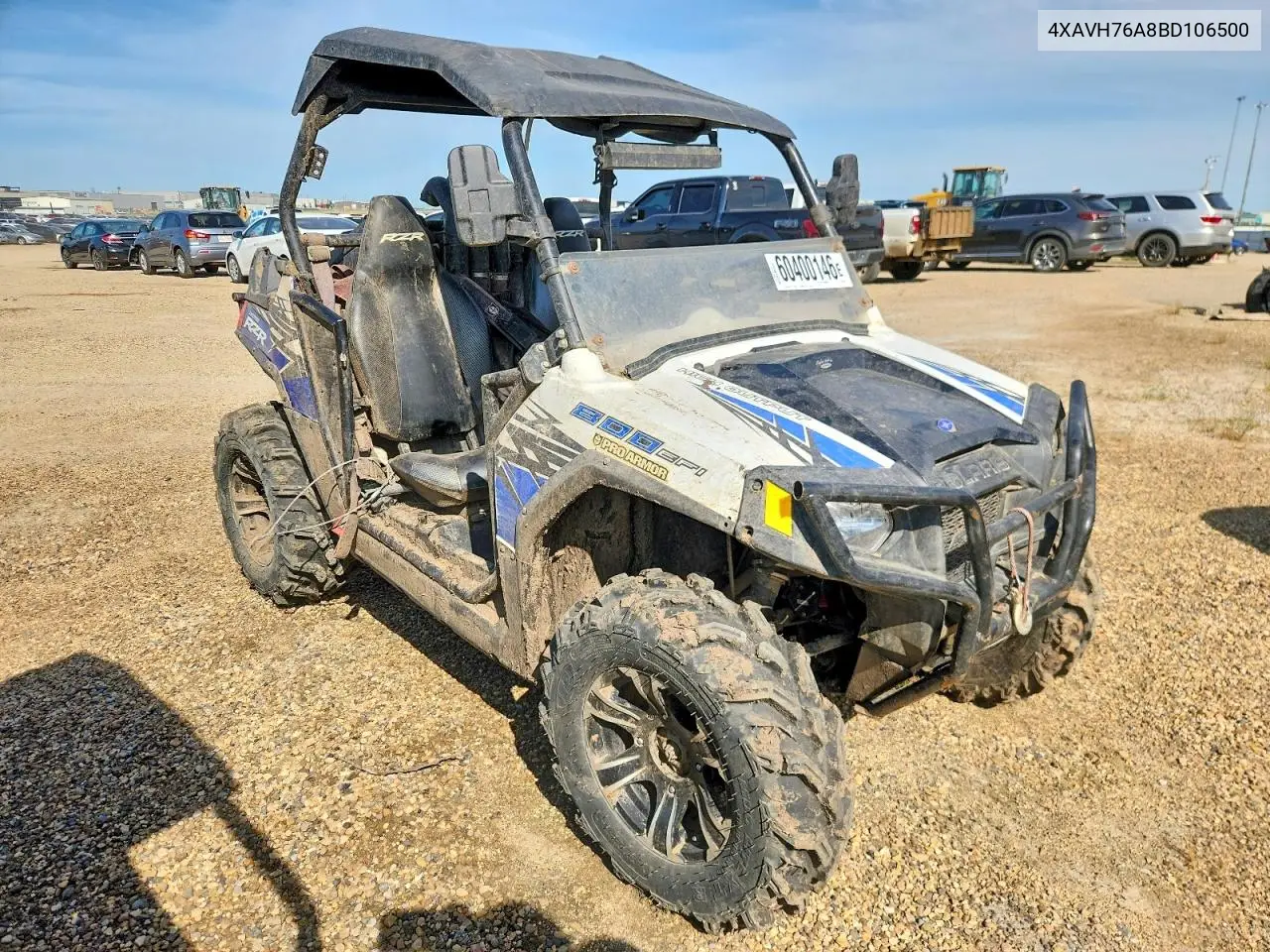 2011 Polaris Ranger Rzr VIN: 4XAVH76A8BD106500 Lot: 60400146