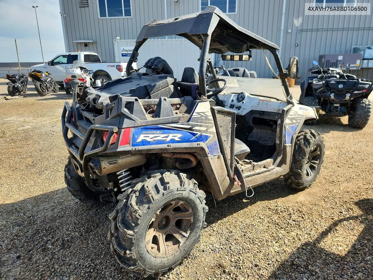 2011 Polaris Ranger Rzr VIN: 4XAVH76A8BD106500 Lot: 60400146