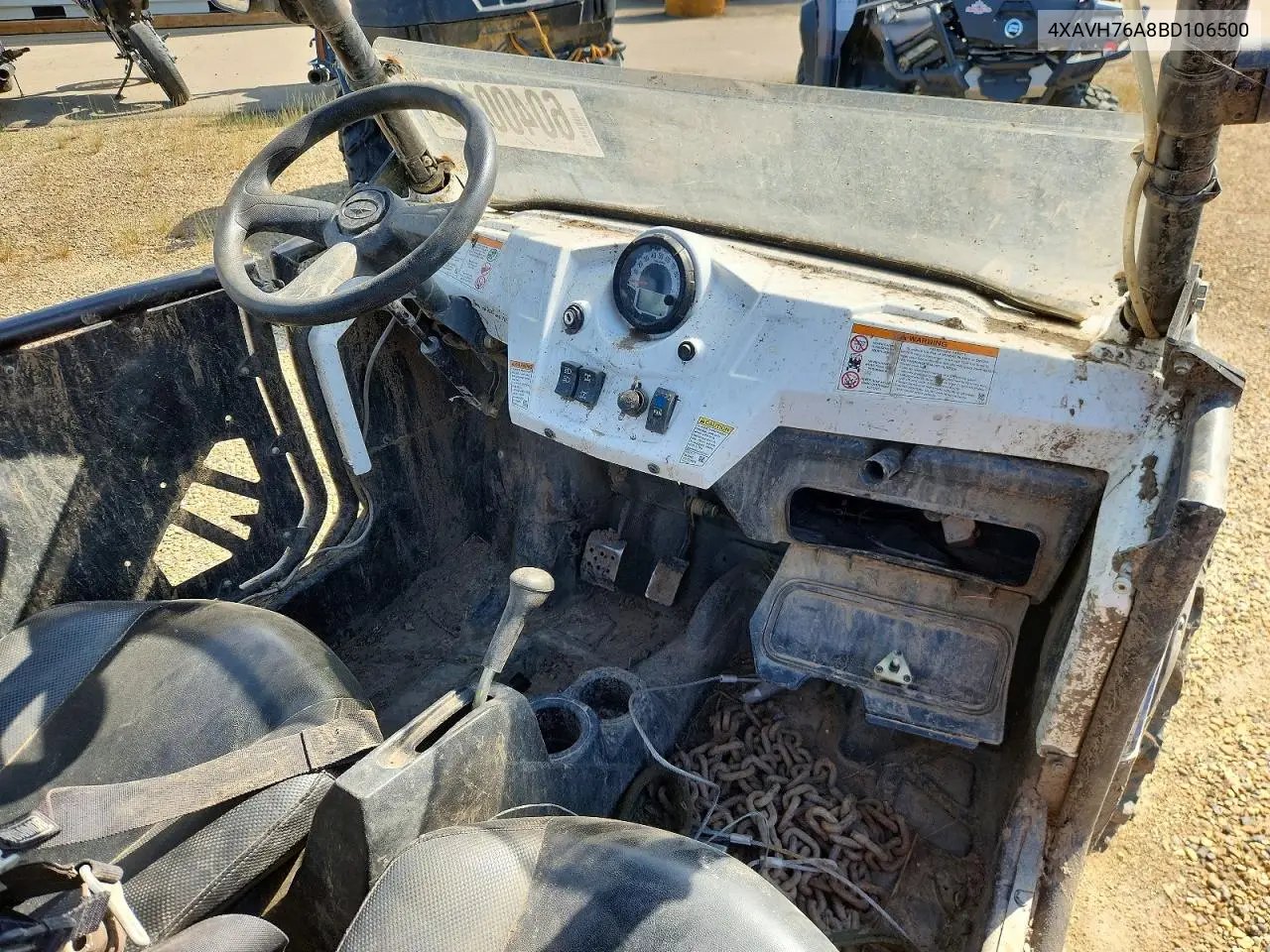 2011 Polaris Ranger Rzr VIN: 4XAVH76A8BD106500 Lot: 60400146