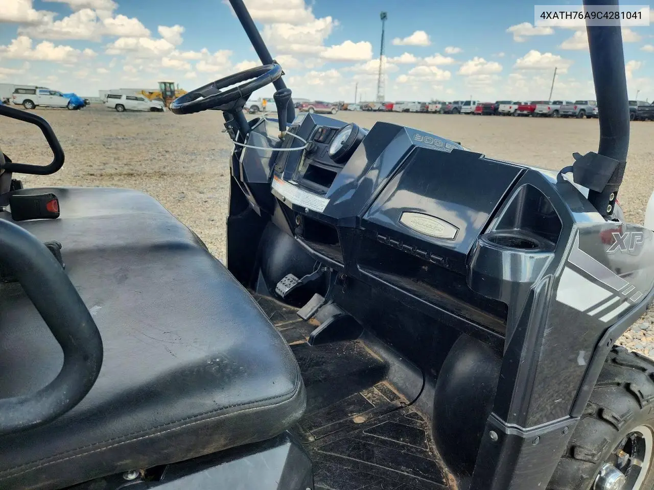 2012 Polaris Ranger Xp Utility Vehicle VIN: 4XATH76A9C4281041 Lot: 61368306