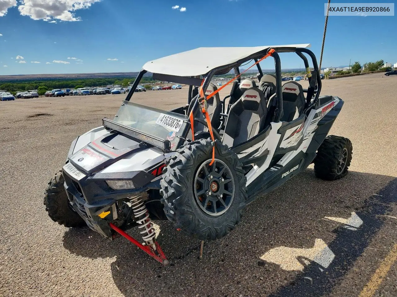 2014 Polaris Rzr Utility Vehicle VIN: 4XA6T1EA9EB920866 Lot: 41633876
