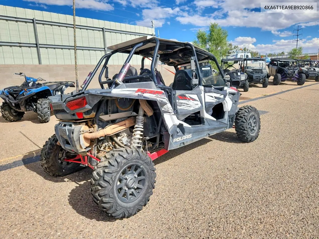 2014 Polaris Rzr Utility Vehicle VIN: 4XA6T1EA9EB920866 Lot: 41633876