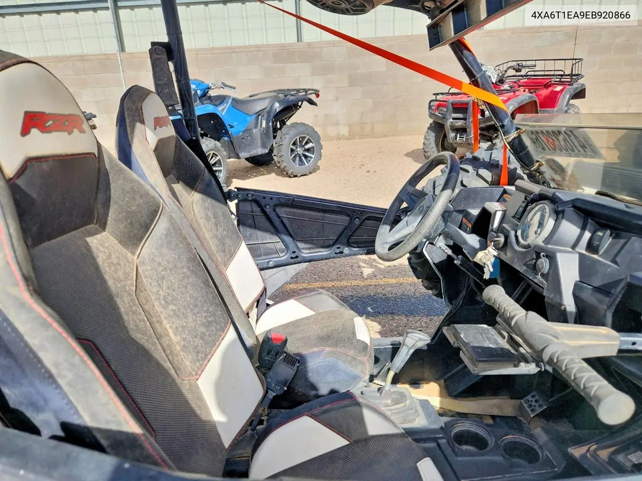 2014 Polaris Rzr Utility Vehicle VIN: 4XA6T1EA9EB920866 Lot: 41633876