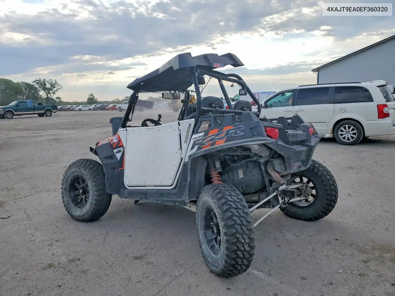 2014 Polaris Rzr 900 Utility Vehicle VIN: 4XAJT9EA0EF360320 Lot: 53230356