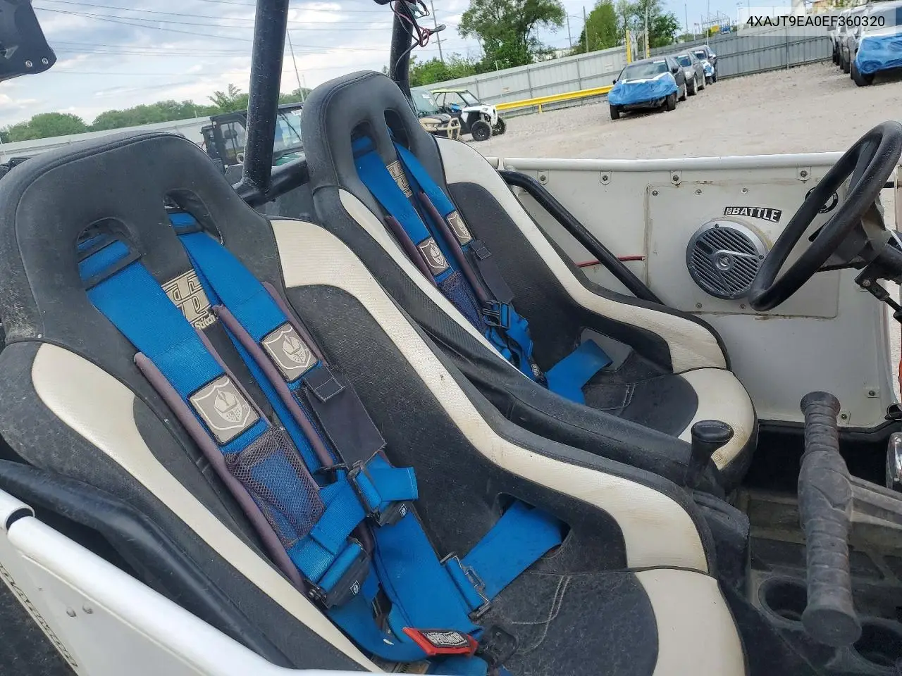 2014 Polaris Rzr 900 Utility Vehicle VIN: 4XAJT9EA0EF360320 Lot: 53230356