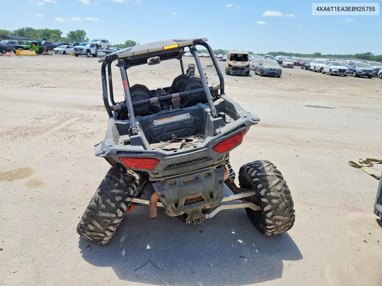 2014 Polaris Rzr 4 1000 Xp VIN: 4XA6T1EA3EB925755 Lot: 60028056