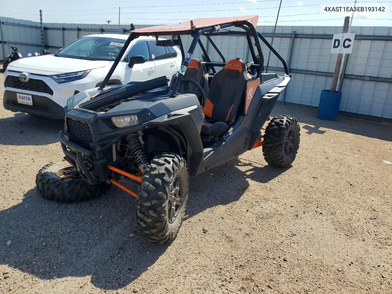 2014 Polaris Rzr Utility Vehicle VIN: 4XAST1EA3EB193142 Lot: 60152306