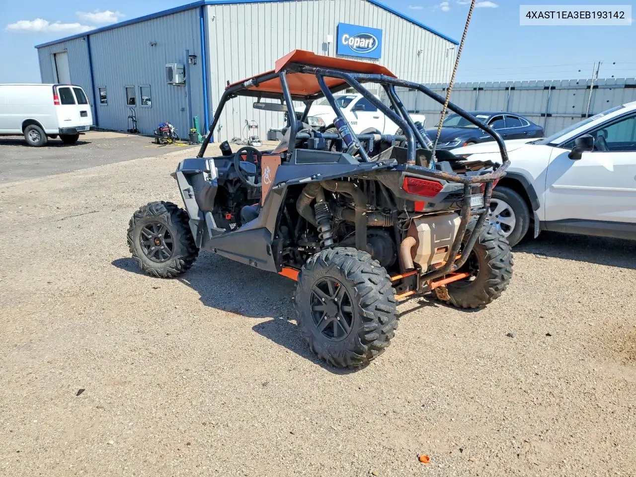 2014 Polaris Rzr Utility Vehicle VIN: 4XAST1EA3EB193142 Lot: 60152306