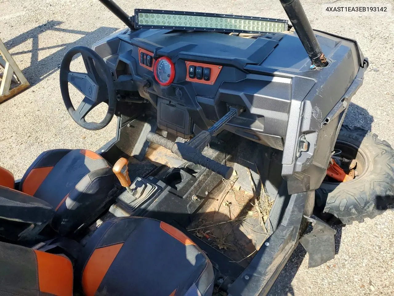 2014 Polaris Rzr Utility Vehicle VIN: 4XAST1EA3EB193142 Lot: 60152306