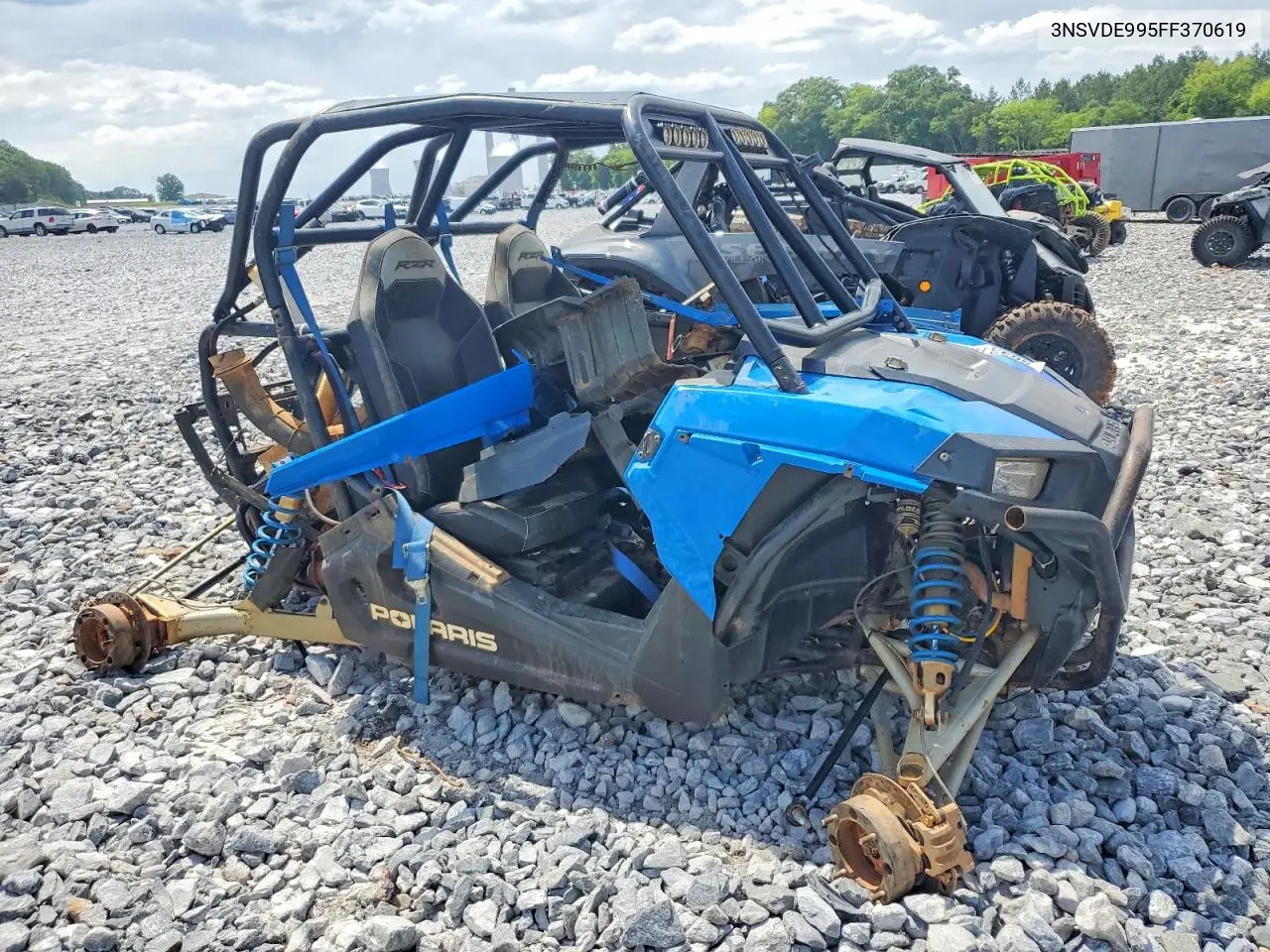 2015 Polaris Rzr Utility Vehicle VIN: 3NSVDE995FF370619 Lot: 56431626
