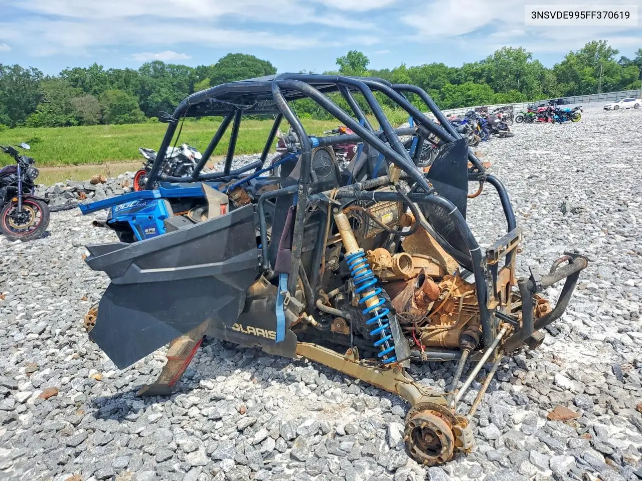 2015 Polaris Rzr Utility Vehicle VIN: 3NSVDE995FF370619 Lot: 56431626