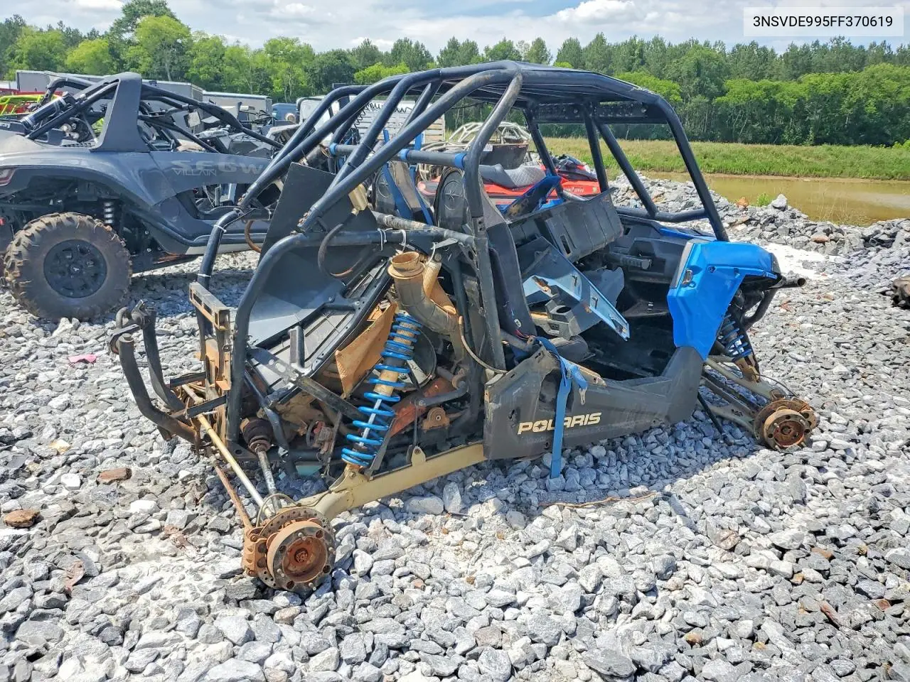 2015 Polaris Rzr Utility Vehicle VIN: 3NSVDE995FF370619 Lot: 56431626